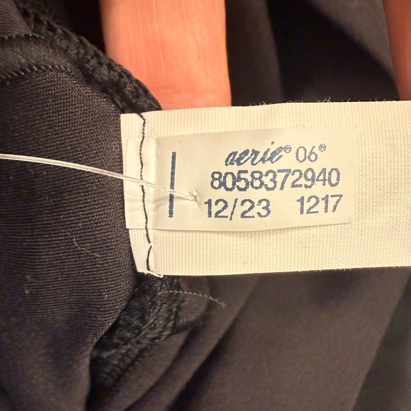 OFFLINE by Aerie Real Me High Waisted Ruched Skort Black XL  NWT - Picture 8 of 11